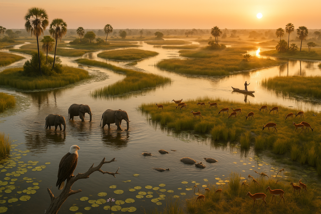 Botswana VS Zambia Safari Okavango-Delta