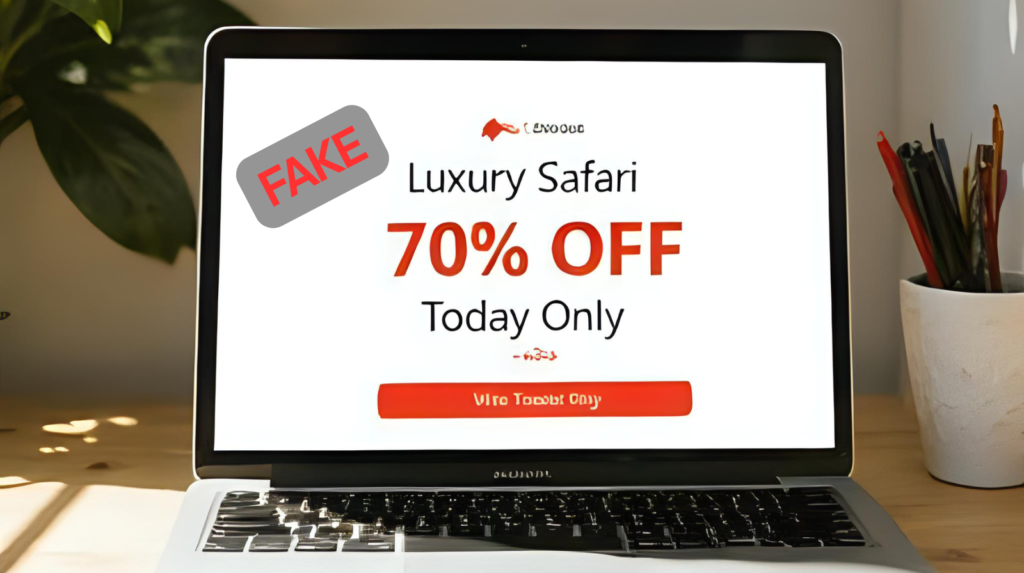 safari holiday scam-fake safari holiday